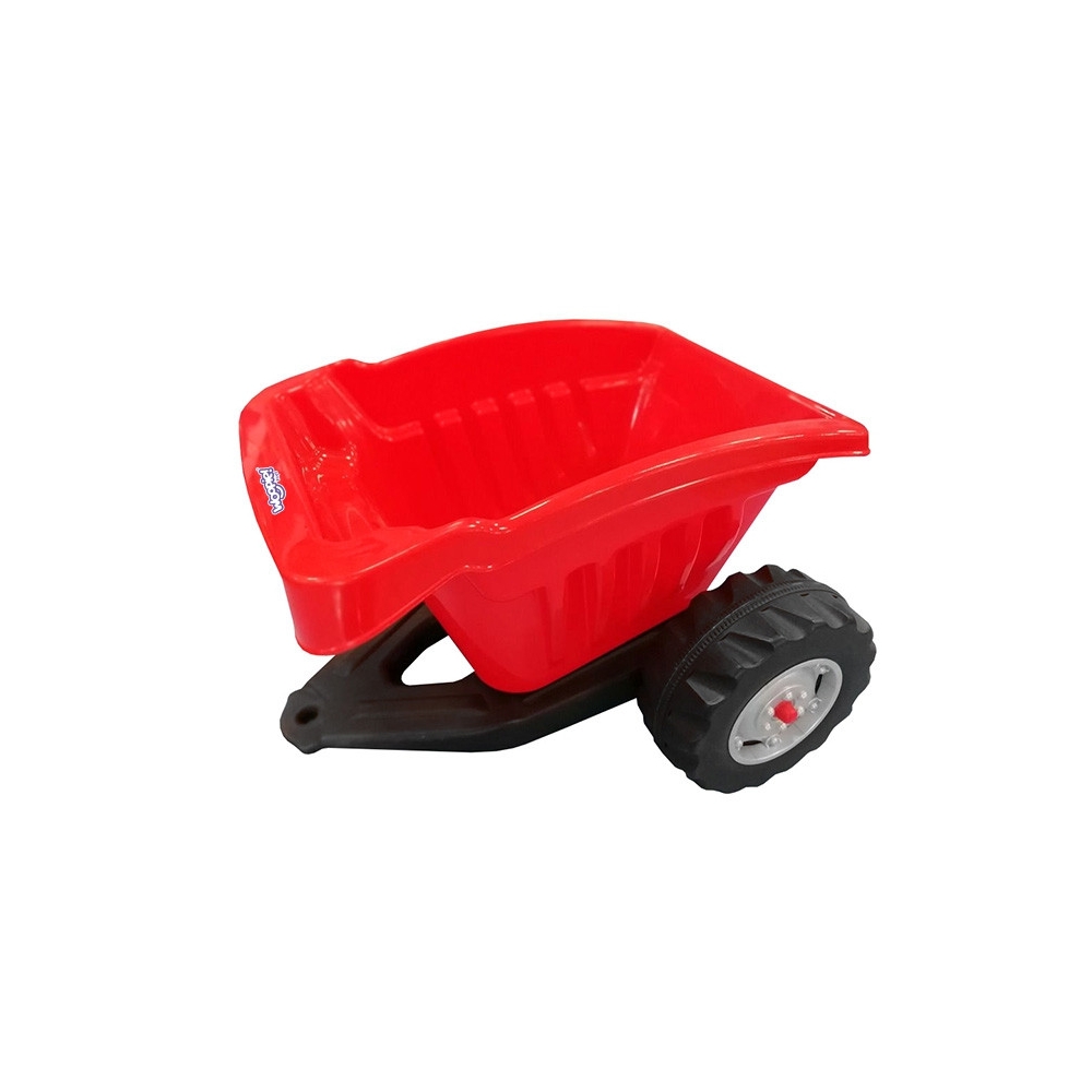 Savivarčio priekaba WOOPIE ACTIVE TRAILER, raudona, 35 kg-Judėjimui, Minami traktoriai ir jų priedai-e-vaikas