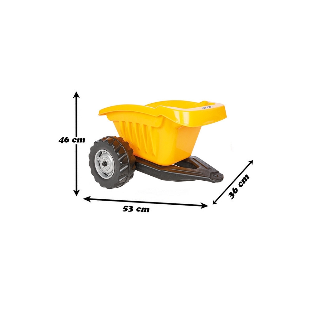 WOOPIE ACTIVE TRAILER Yellow 35 kg 