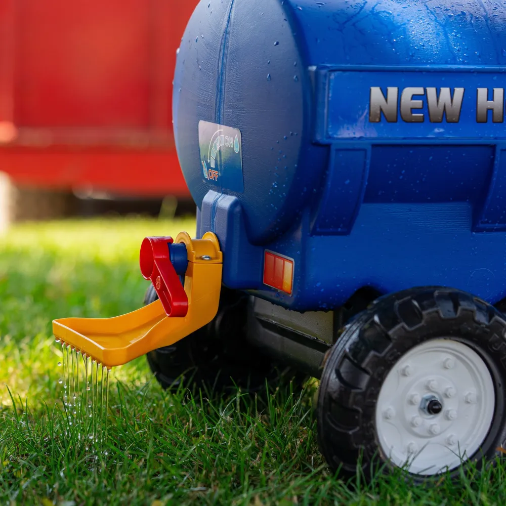 FALK Tanker Trailer with Tap New Holland Blue 3-7 Years 