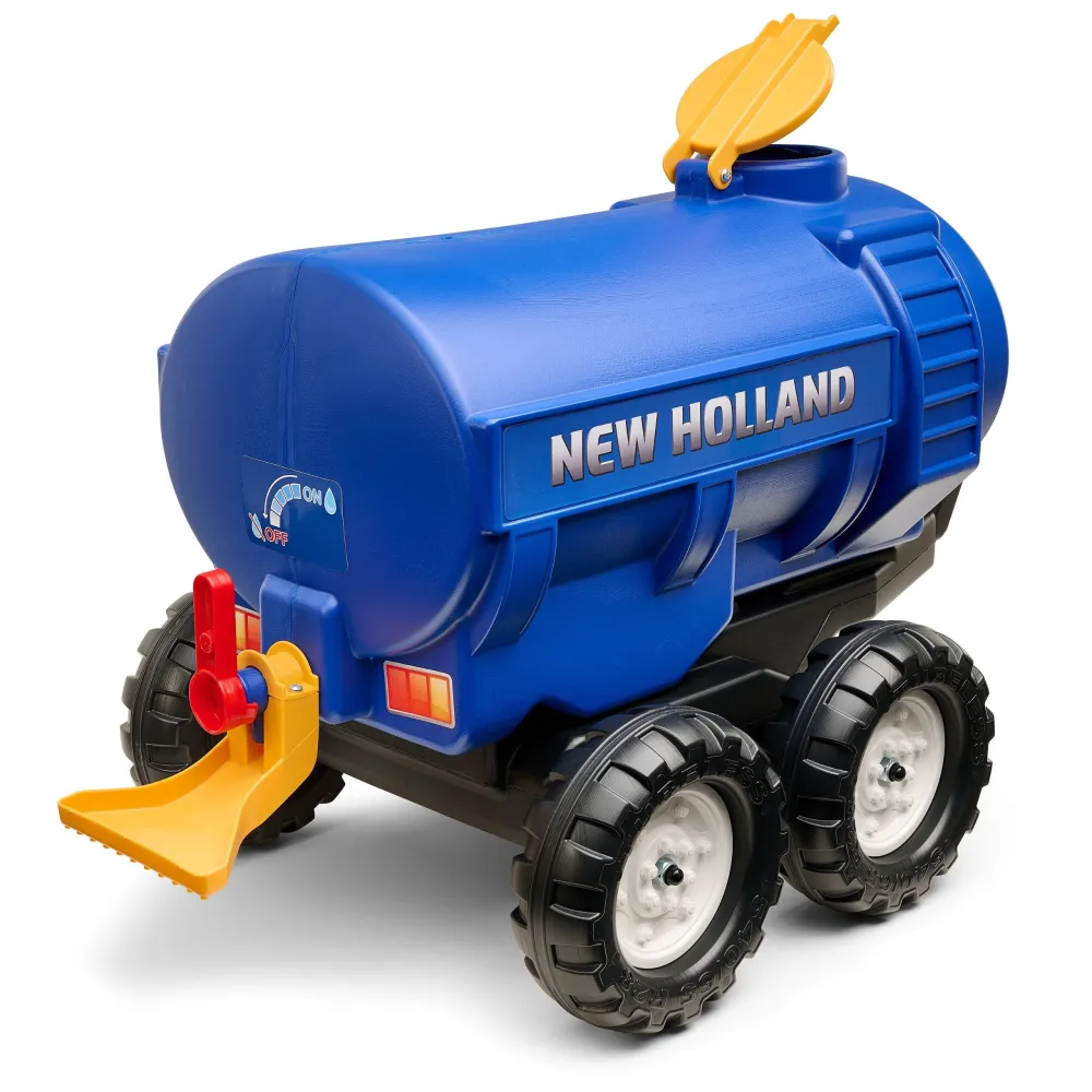 FALK Tanker Trailer with Tap New Holland Blue 3-7 Years 