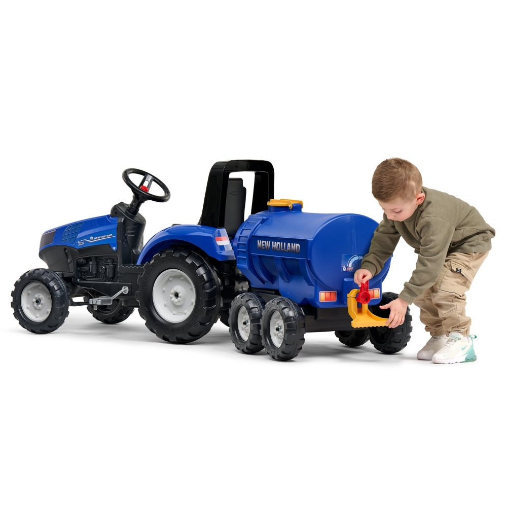 FALK Tanker Trailer with Tap New Holland Blue 3-7 Years					