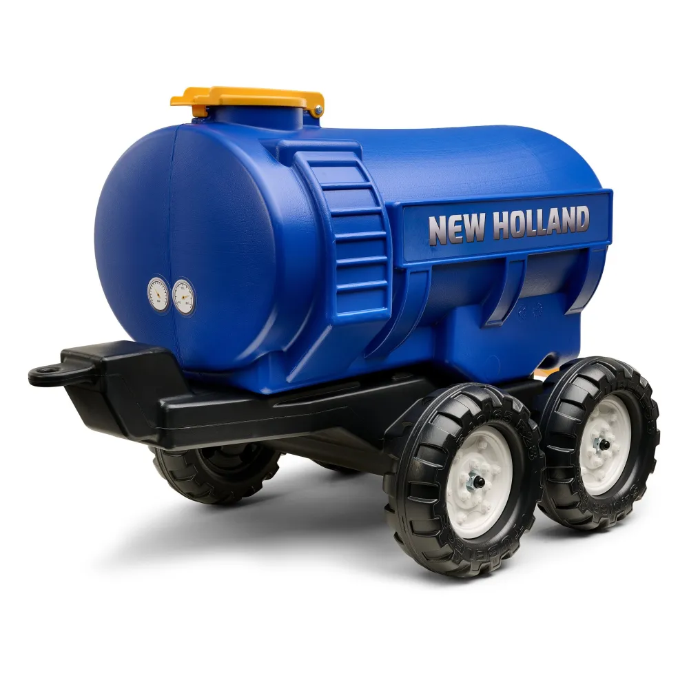 FALK Tanker Trailer with Tap New Holland Blue 3-7 Years 