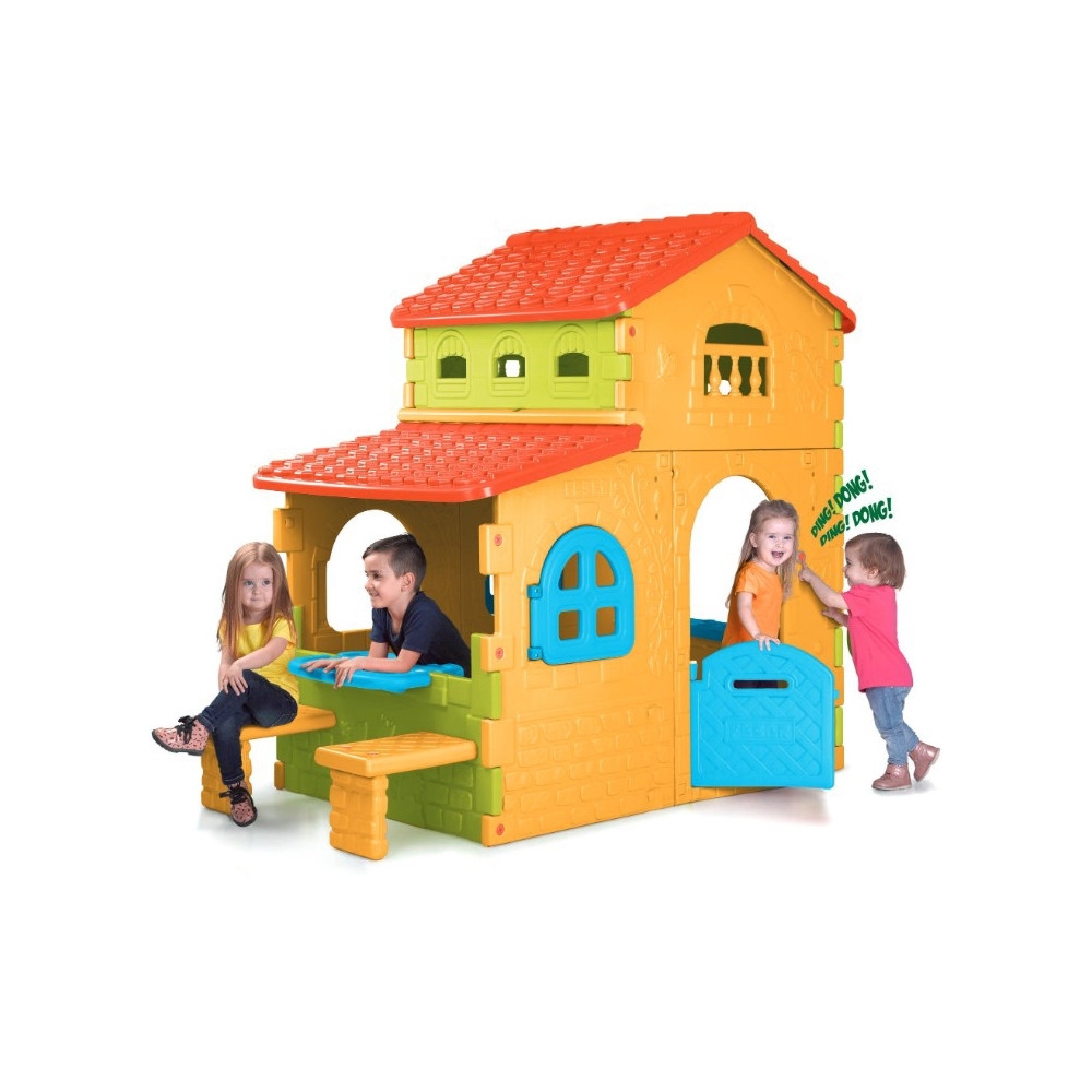 FEBER Super Villa Garden House with Table and Chairs Large					