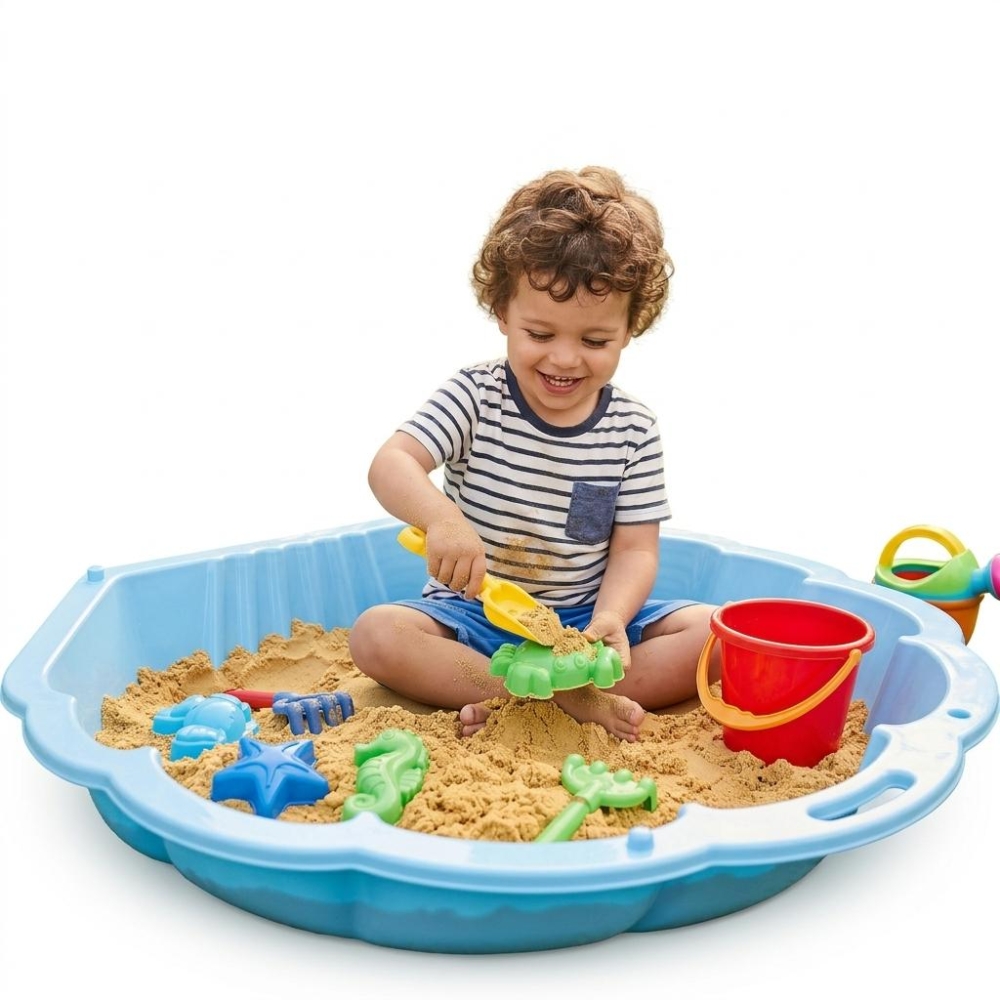 WOOPIE Sandbox Pool Shell Blue 3in1 Dry Pool 1 pc.					