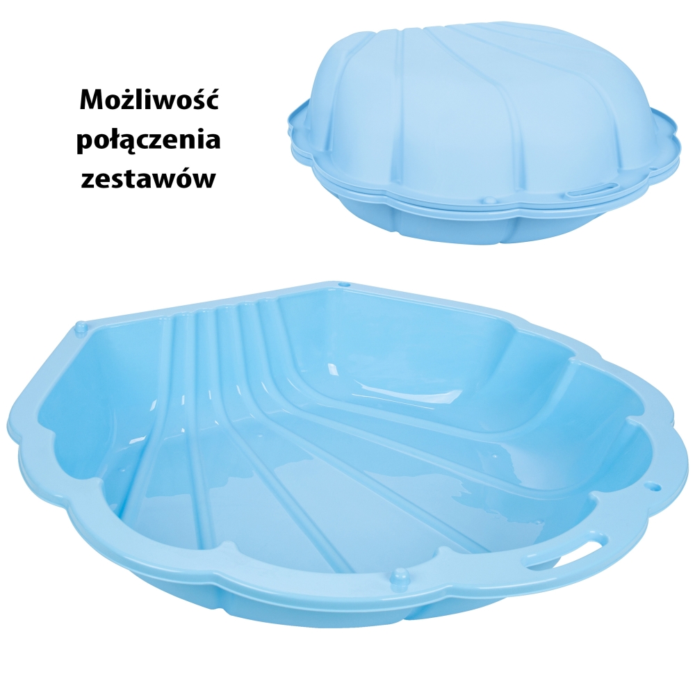 WOOPIE Sandbox Pool Shell Blue 3in1 Dry Pool 1 pc.					