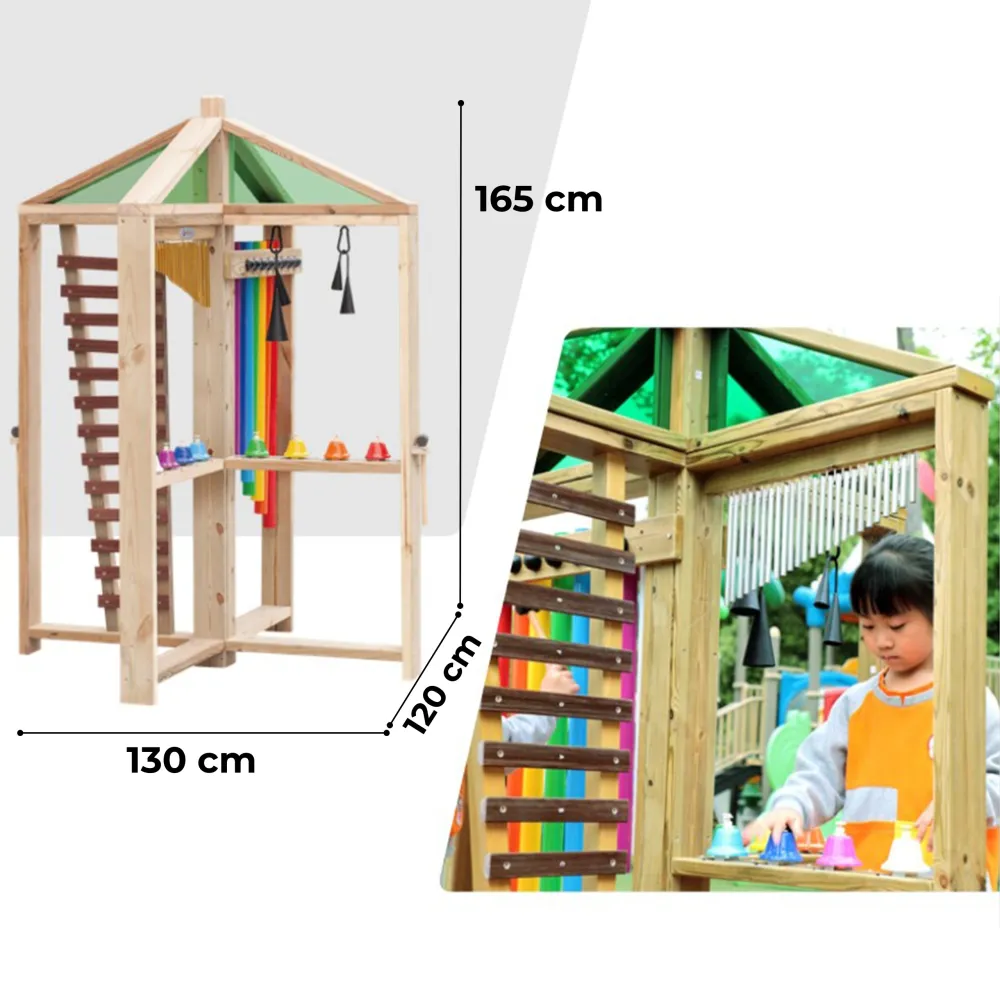 CLASSIC WORLD EDU Musical Wooden Playground XXL 