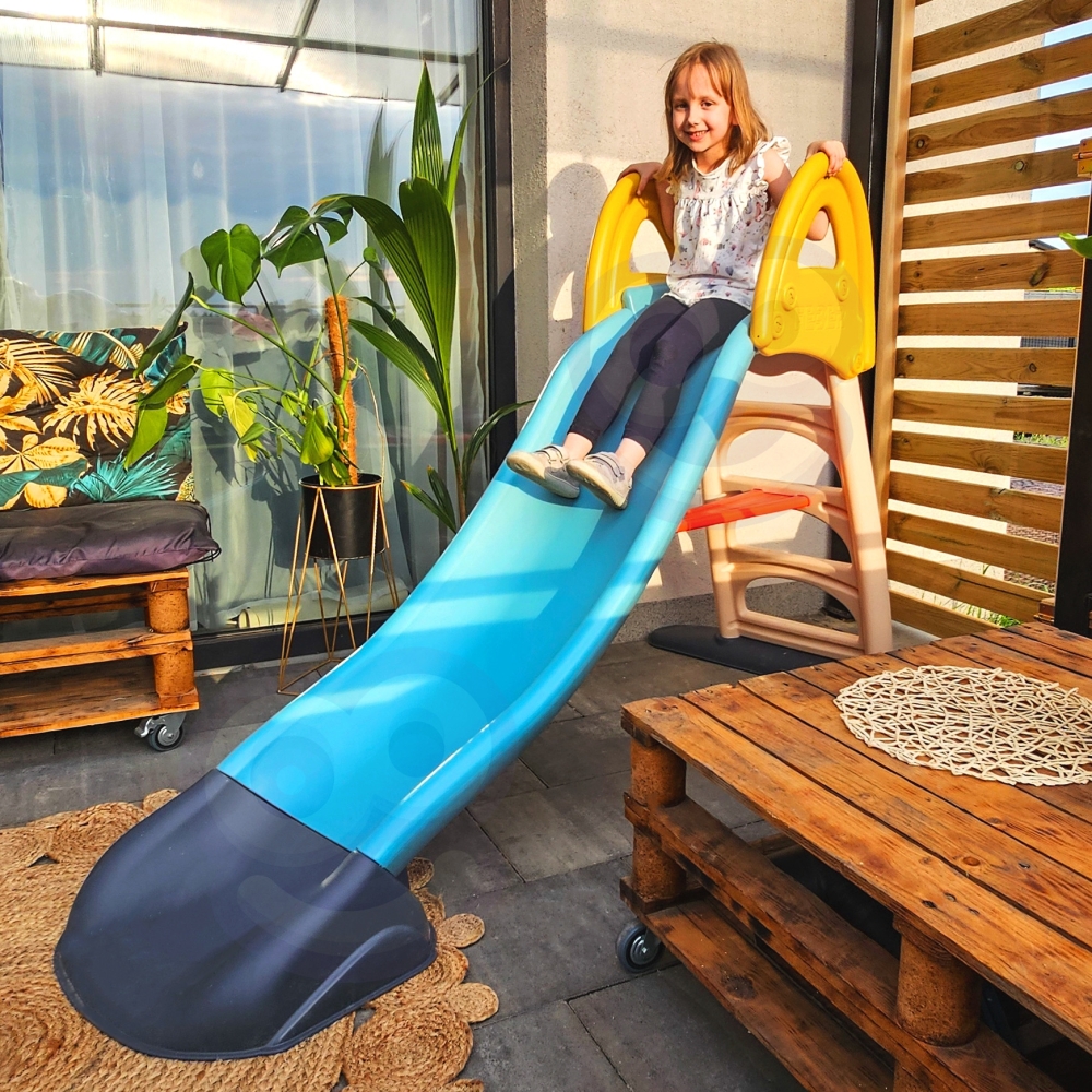 FEBER Large Garden Slide Casual Water Slide 190 cm					