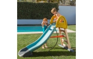 FEBER Large Garden Slide Casual Water Slide 190 cm					
