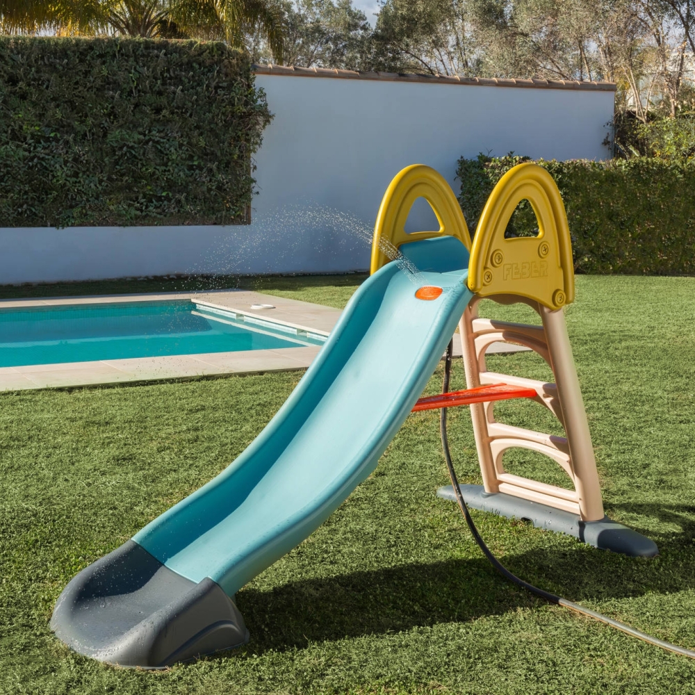 FEBER Large Garden Slide Casual Water Slide 190 cm					