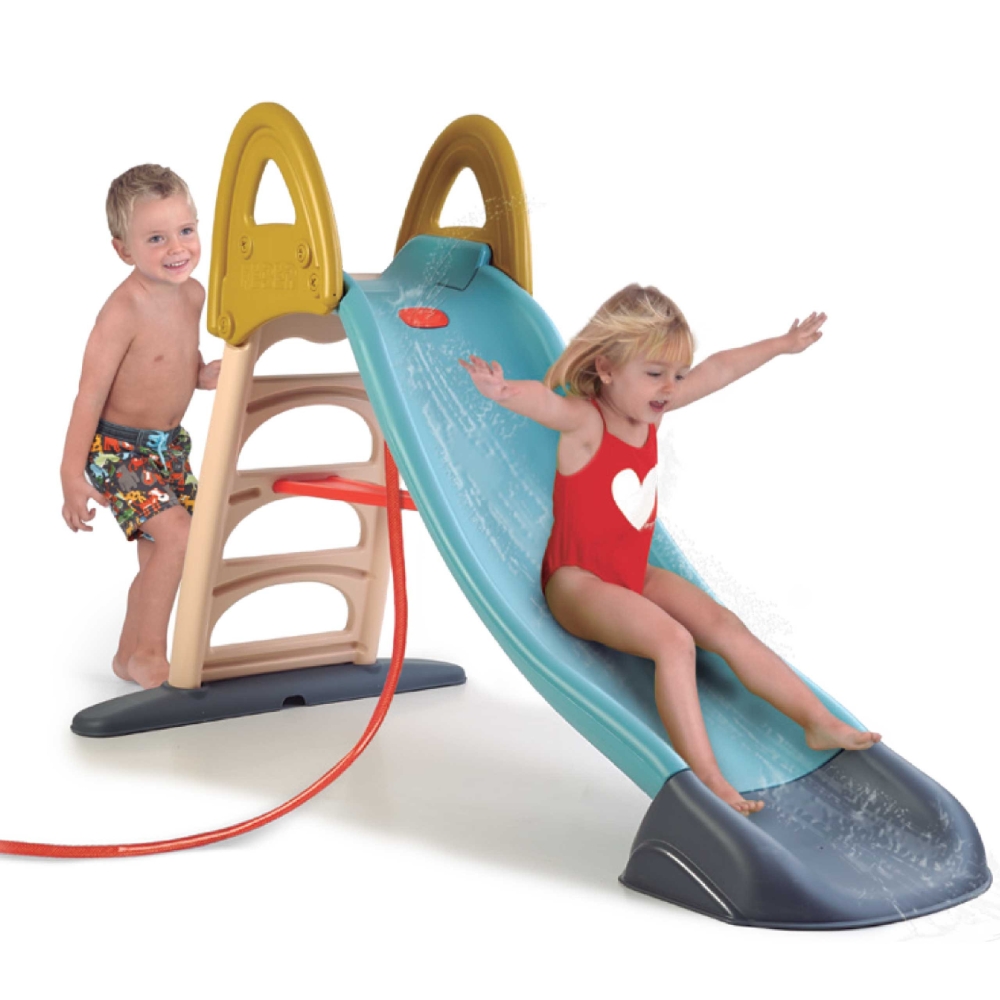 FEBER Large Garden Slide Casual Water Slide 190 cm					