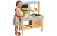 CLASSIC WORLD XXL Wooden Mud Garden Kitchen with Accessories					