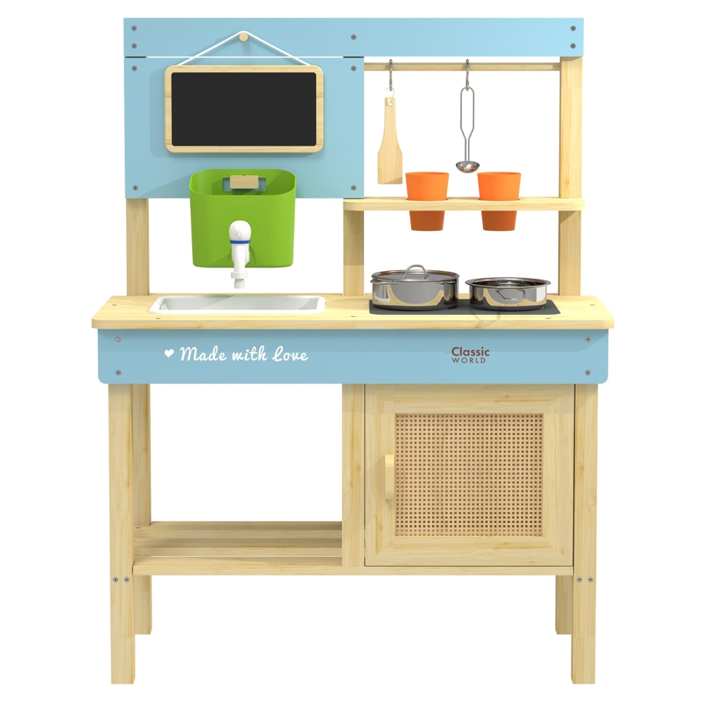 CLASSIC WORLD XXL Wooden Mud Garden Kitchen with Accessories					