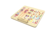 MASTERKIDZ Montessori Human Body System Educational Board					