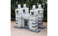 CLASSIC WORLD EDU Mega Construction Blocks EVA Bricks Soft for Building 90 pcs.					