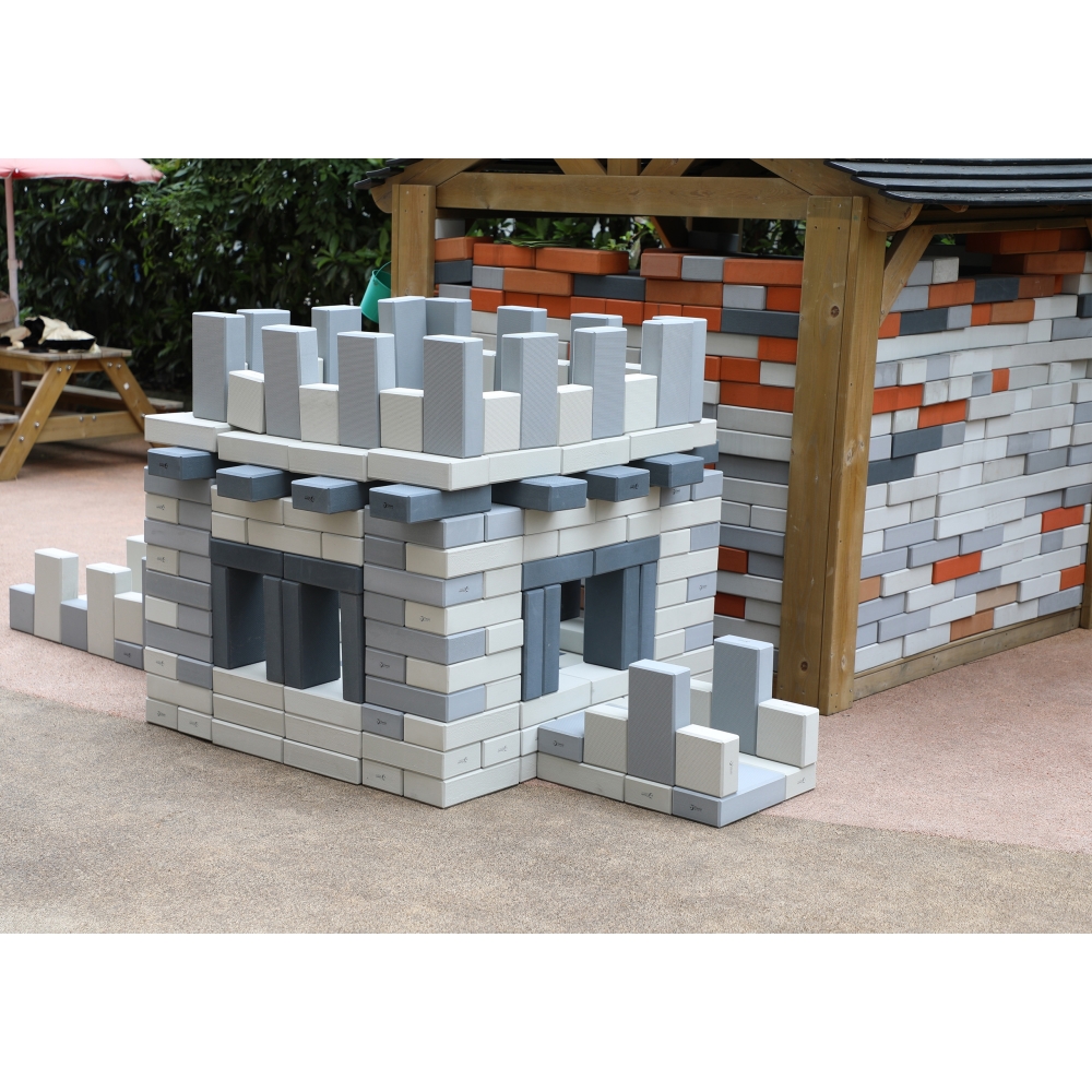 CLASSIC WORLD EDU Mega Construction Blocks EVA Bricks Soft for Building 90 pcs.					