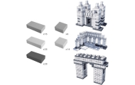 CLASSIC WORLD EDU Mega Construction Blocks EVA Bricks Soft for Building 90 pcs.					