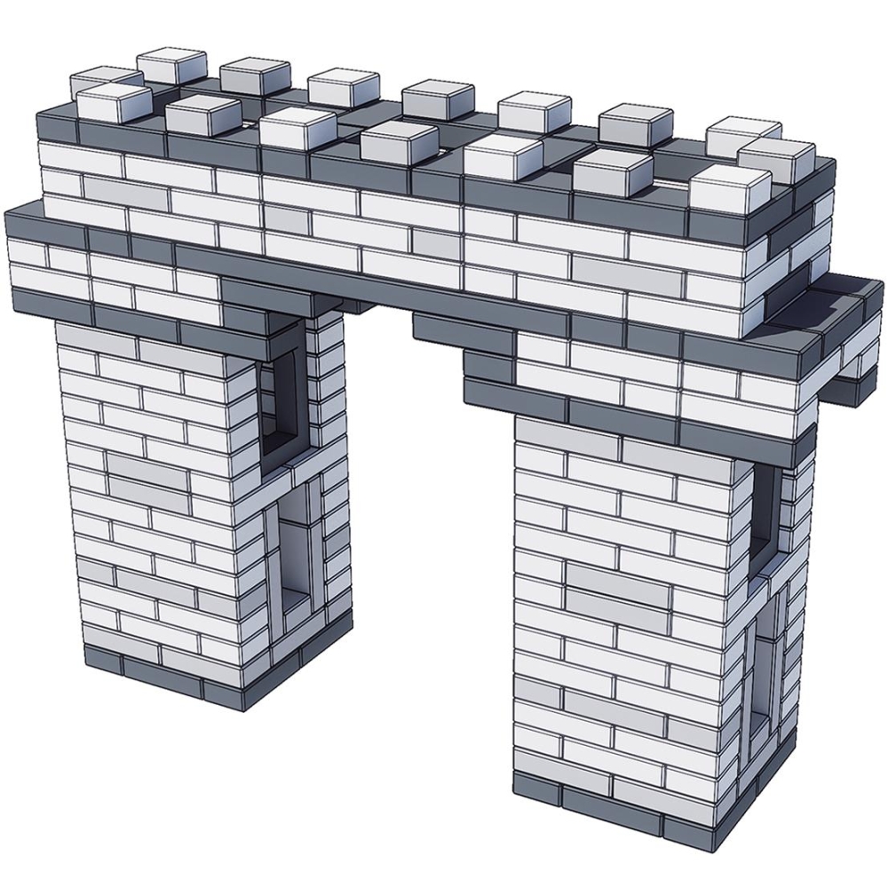 CLASSIC WORLD EDU Mega Construction Blocks EVA Bricks Soft for Building 90 pcs.					