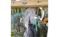 CLASSIC WORLD EDU Set Double-Sided Painting Board Easel with Water Pump					