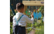 CLASSIC WORLD EDU Set Double-Sided Painting Board Easel with Water Pump					