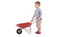 CLASSIC WORLD EDU Metal Garden Wheelbarrow for the Garden Beach Sandbox					