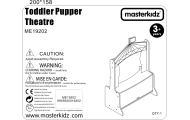 MASTERKIDZ Wooden Puppet Theatre Shop Stall					