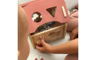 WOOPIE GREEN Wooden Farm Shape and Color Sorter 13 pcs.					
