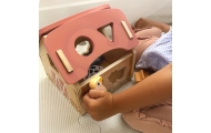 WOOPIE GREEN Wooden Farm Shape and Color Sorter 13 pcs.					