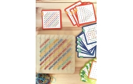 WOOPIE GREEN Geoplan with Rubber Bands Wooden Puzzle 69 Pieces FSC Certified					