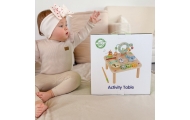 WOOPIE GREEN Wooden Educational Table Musical Sensory Maze 5 in 1					