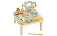 WOOPIE GREEN Wooden Educational Table Musical Sensory Maze 5 in 1					