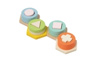 CLASSIC WORLD Montessori Shape and Color Sorter Puzzle Tower					