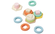 CLASSIC WORLD Montessori Shape and Color Sorter Puzzle Tower					