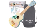 CLASSIC WORLD Wooden Ukulele Guitar for Kids Blue					