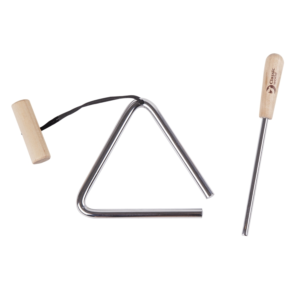 CLASSIC WORLD EDU Musical Instrument Triangle for Children					