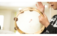 CLASSIC WORLD EDU Musical Instrument Tambourine 25 cm					