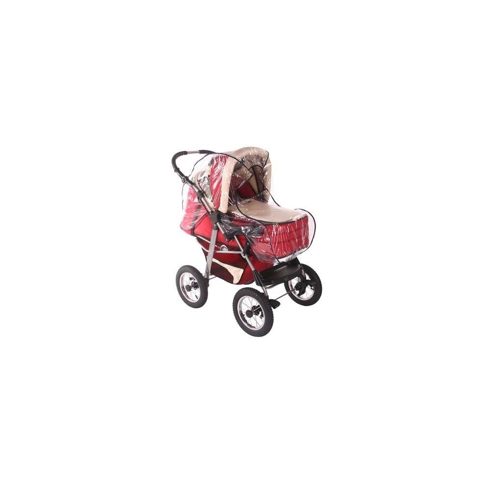 Raincover for a walking stroller with reversible handle