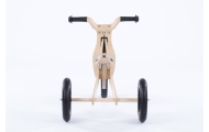 Tricycle - Balance Bike - Wooden - 2in1 - 0C075 - JANE - NATURAL WOOD - MOOVKEE