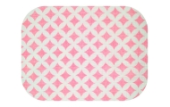 Diaper - 19607 - TETRA PRINT - EGA - ROMBY - PINK - size 60x80 cm