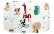 Diaper - 27442 - TETRA PRINT - EGA - ZWIERZAKI - size 70x80 cm