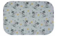 Diaper - 20153 - TETRA PRINT - EGA - CUTE TEDDY - YELLOW - size 70x80 cm