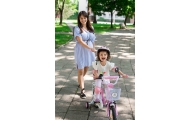 Dviratis - XXV - TOMABIKE 14" - PLATINUM - BLUE-Judėjimui, Dviračiai ir jų priedai, Dviračiai-e-vaikas