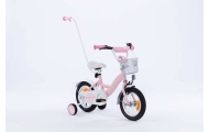 Dviratis - XXV - TOMABIKE 12" - PLATINUM - LIGHT PINK-Judėjimui, Dviračiai ir jų priedai, Dviračiai-e-vaikas