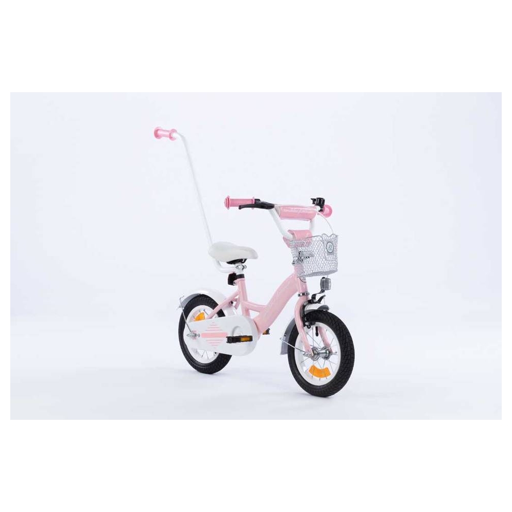 Dviratis - XXV - TOMABIKE 12" - PLATINUM - LIGHT PINK-Judėjimui, Dviračiai ir jų priedai, Dviračiai-e-vaikas