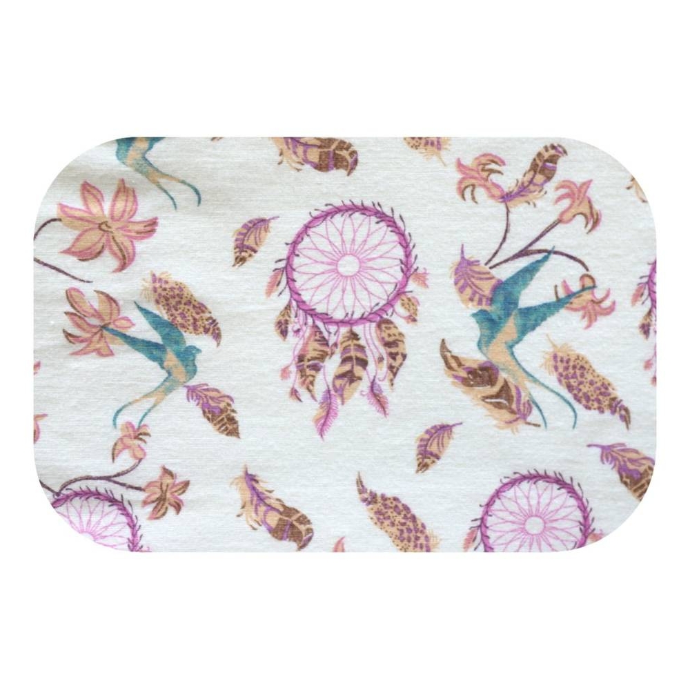 Diaper - 25974 - FLANNEL PRINT - EGA - ŁAPACZ SNÓW- size 70x80 cm