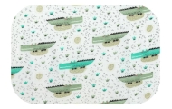 Diaper - 27435 - TETRA PRINT - EGA - KROKODYLE - size 70x80 cm