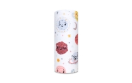 Diaper - 12479 - TETRA PRINT - EGA - PLANETS - BEIGIE - size 70x80 cm