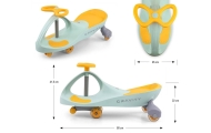 Jeździk Grawitacyjny Gravity Lime Yellow