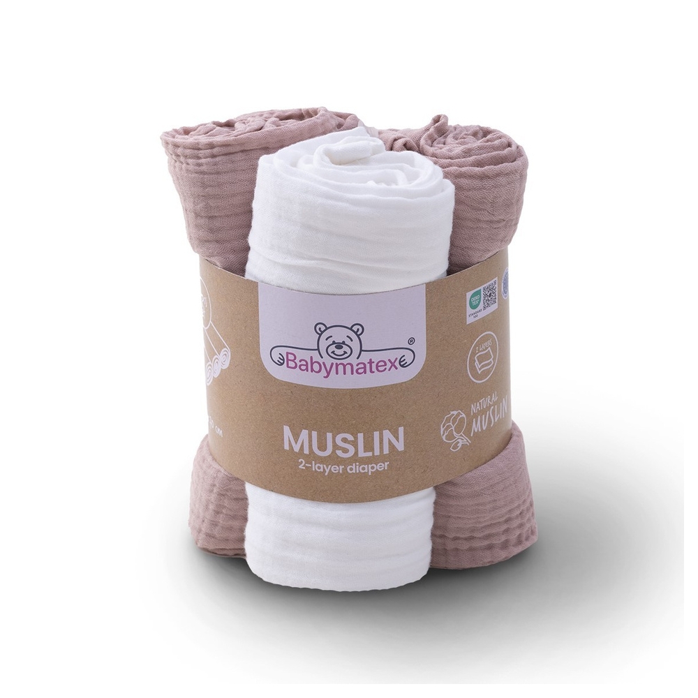 PIELUCHA MUSLIN 3 PAK 70X80
