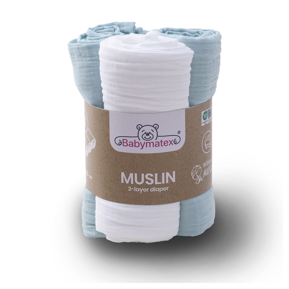 PIELUCHA MUSLIN 3 PAK 70X80