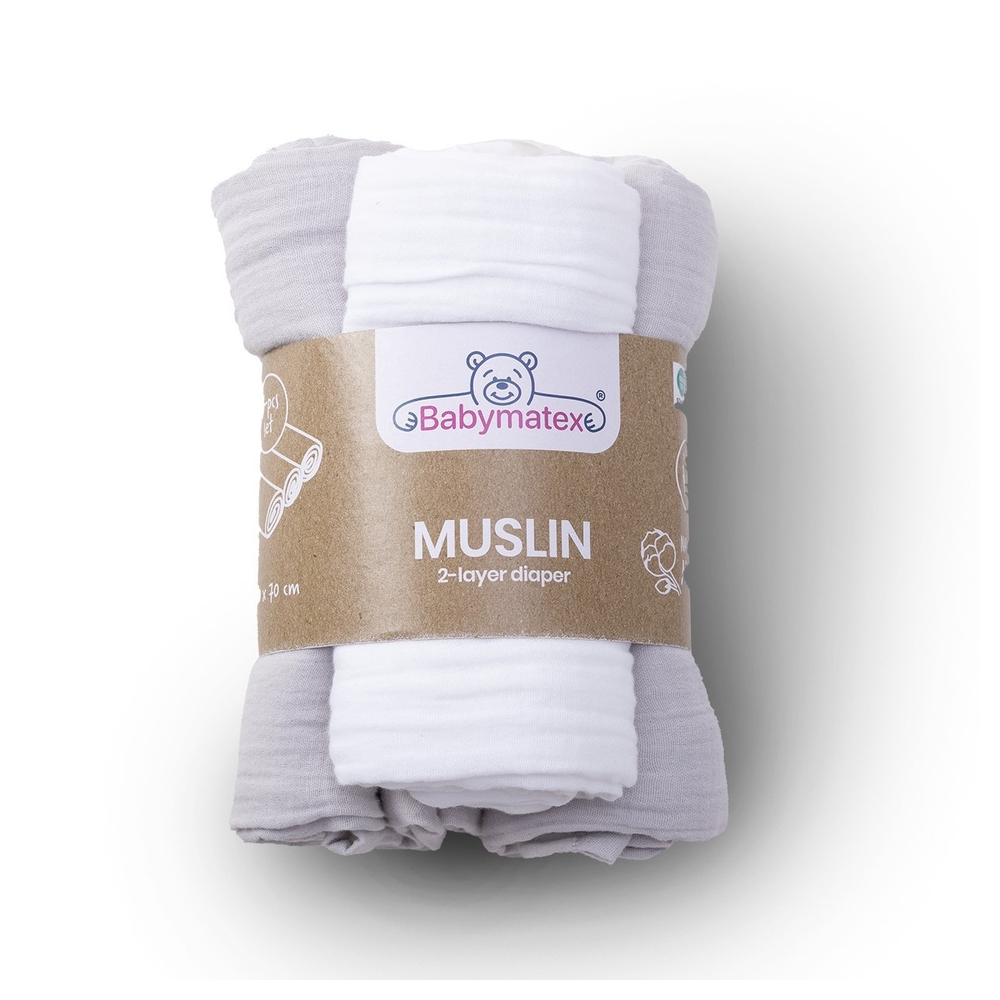 Pielucha muslin 3 pak 70x80 MATEX